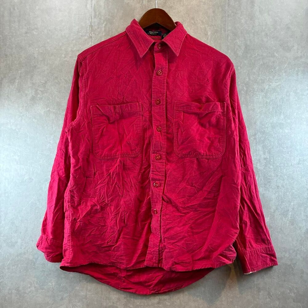 Unbranded Men's Red and Pink Shirt